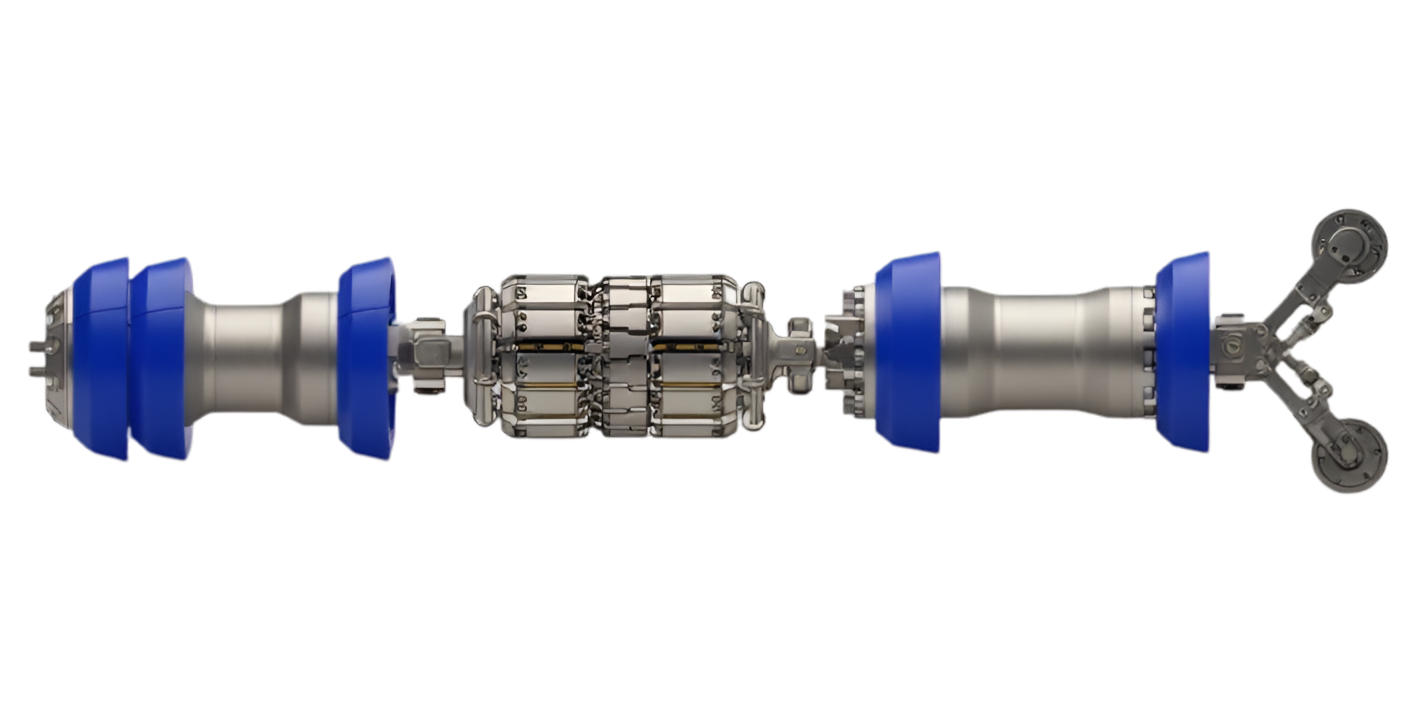 MFL inspection tool in operation